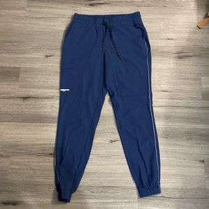 Navy Skechers scrub pants